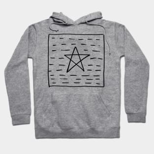 A five edges star Hoodie